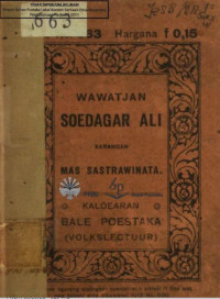 Image of Wawatjan Soedagar Ali