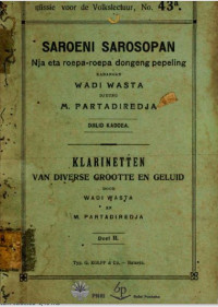 Image of Saroeni Sarosopan Nja Eta Roepa Roepa Dongeng Pepeling
